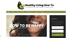 Desktop Screenshot of healthylivinghowto.com